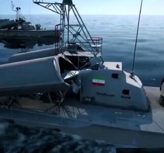 ایران کشتی با قابلیت پرتاب پهپاد ساخت+ فیلم