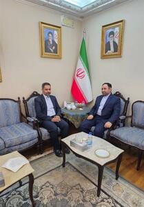 دیدار دبیرکل سازمان جوانان حقوق بشر با سفیر ایران در سوریه - تسنیم