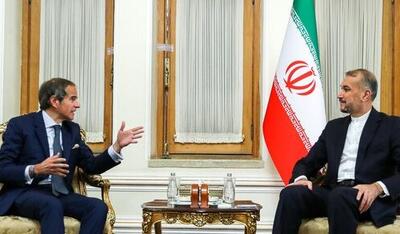 رایزنی مدیرکل آژانس بین‌المللی انرژی اتمی با امیرعبداللهیان در تهران