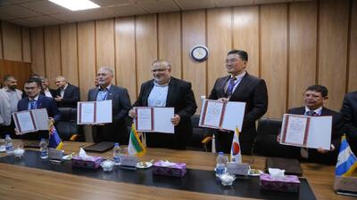 امضای تفاهم نامه همکاری‌های مشترک بین استان قزوین با ۴ کشور مختلف