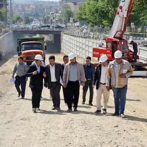پروژه  زیرگذر شورا -شهید بهشتی_شورا از ۹۳ درصد پیشرفت فیزیکی برخوردار است