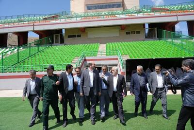 ورزشگاه ۱۵ هزار نفری خرم آباد با حضور رئیس جمهور افتتاح می شود