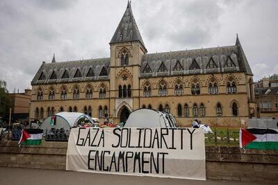 پیوستن دانشجویان دانشگاه‌های اکسفورد و کمبریج به جنبش حامیان فلسطین