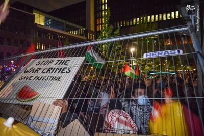 عکس/ تظاهرات ضدصهیونیستی دانشجویان در کشورهای مختلف