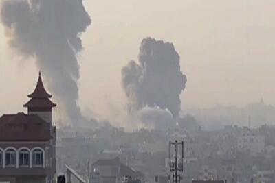 موج حملات هوایی و توپخانه‌ای دشمن علیه سراسر غزه