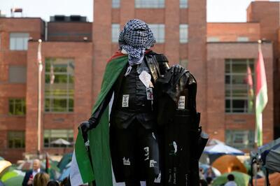 پلیس آمریکا به دانشجویان طرفدار فلسطین در دانشگاه جورج واشنگتن حمله کرد | خبرگزاری بین المللی شفقنا