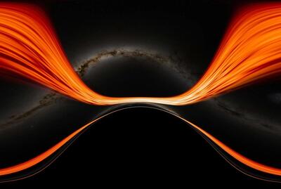 تماشا کنید: ویدئوی شبیه سازی ناسا از نمایی که پس از افتادن در سیاه چاله می‌بینیم