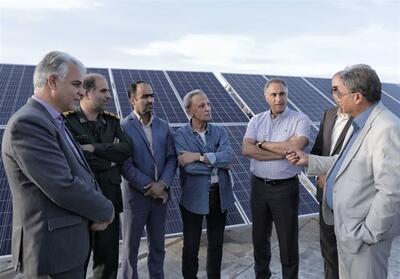 اولین نیروگاه خورشیدی  20 کیلوواتی کشور در قاین افتتاح شد - تسنیم
