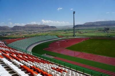 ورزشگاه خرم‌آباد؛ آماده افتتاح