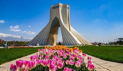 قاب‌های بهاری و حال‌خوب‌کُن از هوای امروز تهران