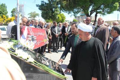 مدیران بعثه رهبری و حج و زیارت استان قزوین با شهدا تجدید میثاق کردند 