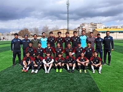 صعود تیم فوتبال شهید امینی همدان به لیگ زیر ۱۸سال کشور