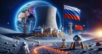 ترسناک اما واقعی؛ پایگاه اتمی روسیه و چین در ماه ساخته می‌شود