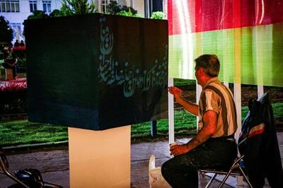 برگزاری نخستین رویداد نقاشی خط سرو در محور زندیه و پشت ارگ کریم خان