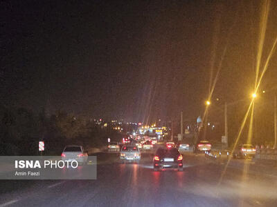 بارش باران در جاده‌های ۴ استان/ ترافیک نیمه‌سنگین در ۳ محور غربی تهران