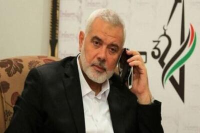 تماس تلفنی هنیه باالعامری/ تقدیر حماس ازمقاومت عراق درحمایت ازغزه