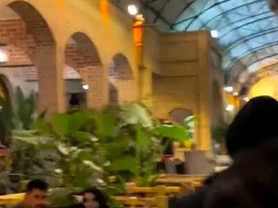 فیلم مچ گیری زن ایرانی در رستوران / شوهرش را با دوست دخترش گیر انداخت ! | روزنو