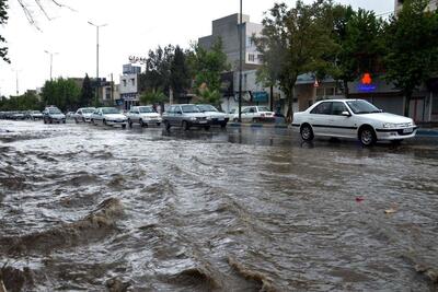 ویدئویی از آبگرفتگی شدید در زیرگذر مشهد | رویداد24