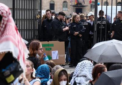 تشدید اعتراضات دانشجویی علیه جنگ غزه در دانشگاه‌های آلمان - تسنیم