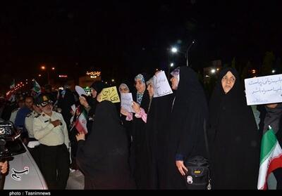 گردهمایی بزرگ مردم کرمان در اعلام حمایت از طرح نور فراجا - تسنیم