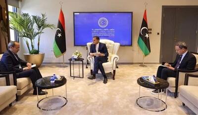 دیدار سرپرست سفارت ایران در لیبی با مقام ارشد لیبیایی