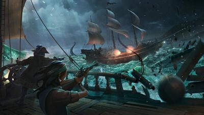 بیشترین بازی‌های دانلود شده ماه آوریل PS5 در اروپا؛ Sea of Thieves در صدر