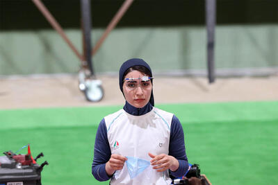 بانوی المپیکی ایران در رده ششم جام جهانی تیراندازی