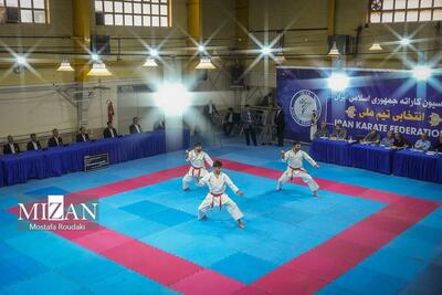 برگزاری مرحله اول اردوی تیم ملی کاراته نوجوانان پسران