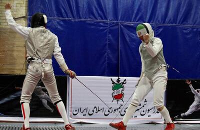 برگزاری شمشیربازی آزاد کشور به میزبانی یزد