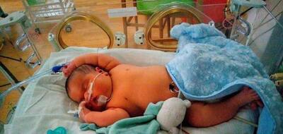 سنگین وزن ترین نوزاد ایرانی به دنیا آمد!!