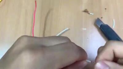 (ویدئو) یک ایده خلاقانه برای وصل کردن اصولی کابل های مسی برق به یکدیگر