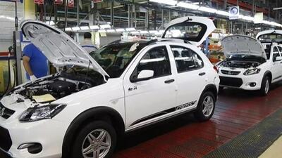 تولید خودرو در سایپا 26 درصد کاهش یافت