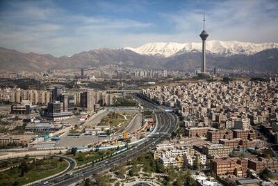 پیش‌بینی هوای تهران تا روز دوشنبه