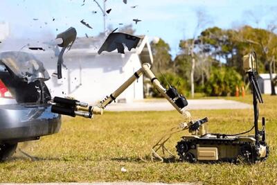 تحویل ربات‌های خنثی‌ کننده بمب به ارتش بریتانیا