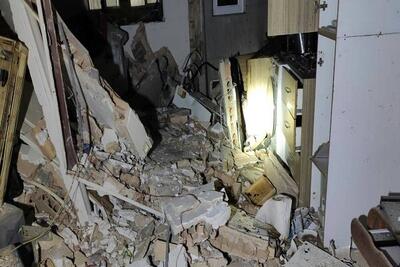 انفجار شدید یک ساختمان مسکونی در خیابان نامجوی تهران+ فیلم