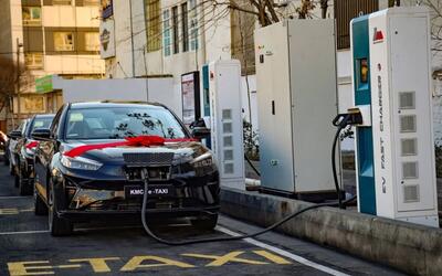 افزایش ایستگاه‌های شارژ تاکسی‌های برقی در پایتخت