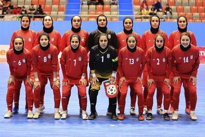 دختران فوتسال ایران جزء ده تیم جهان