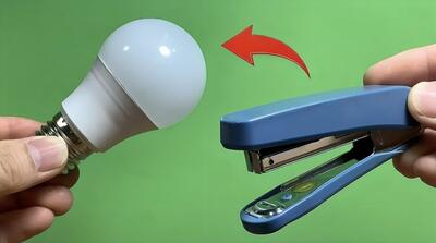 یک روش جدید برای تعمیر لامپ LED با منگنه (فیلم)