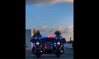 از خودروی فوق‌ العاده پلیس آمریکا رونمایی شد (فیلم)