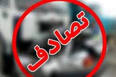 تصویری از دو سانحه عجیب رانندگی امروز در تبریز