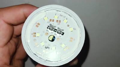 (ویدئو) یک روش جدید برای تعمیر لامپ ال ای دی(LED) با منگنه