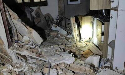 اولین تصاویر از حادثه انفجار منزل مسکونی در میدان نامجو