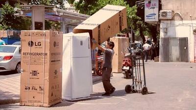 فروش کارتن یخچال کره‌ای با قیمت‌ چند میلیونی