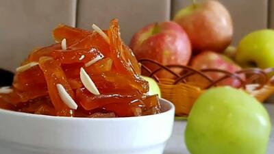 سیب‌هاتو دور نریز/ طرز تهیه این مربای ساده و جهانی رو یادبگیر!