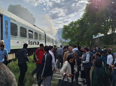 جزییات آتش‌ سوزی قطار تهران در محدوده فردیس| دلیل اصلی حریق واگن قطار چه بود؟