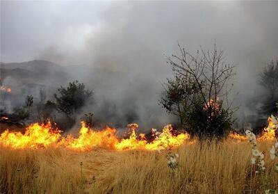 افزایش احتمال آتش‌سوزی مزارع و مراتع در روز‌های گرم سال