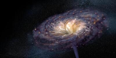 سیاهچاله کهکشان راه شیری توسط میدان های مغناطیسی قدرتمند احاطه شده است