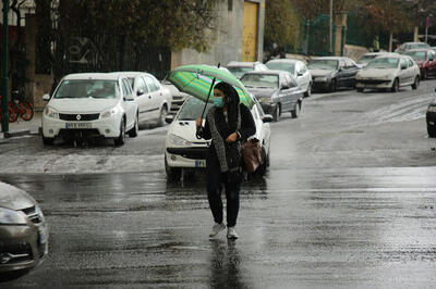 باران و وزش باد شدید در انتظار تهرانی‌ها