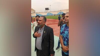 اختصاصی/ خوش آمد گویی رییس کانون هواداران استقلال خوزستان و لیدر این تیم به هواداران نساجی