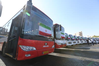 تهران بزرگترین خریدار اتوبوس های ایرانی+ اینفوگرافیک